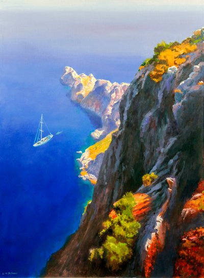 Blue Yacht, 20078 by William Ireland